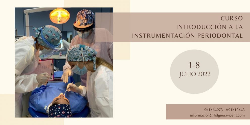 Banner Curso Instrumentación Peridodontal