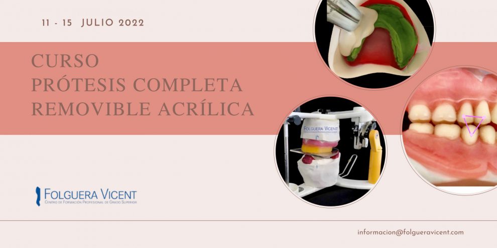 Curso Verano Prótesis Completa