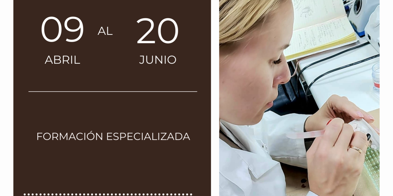 curso especialización en cerámica dental y cadcam